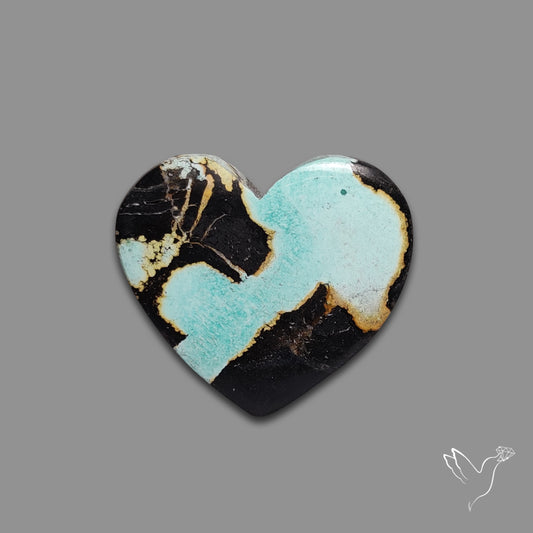 Blackjack Turquoise Heart