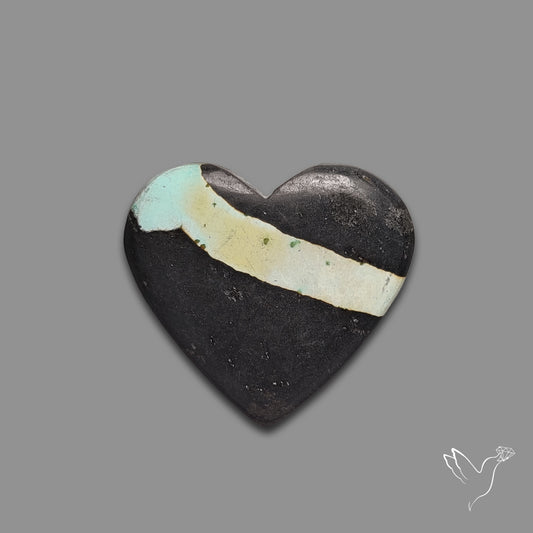 Blackjack Turquoise Heart