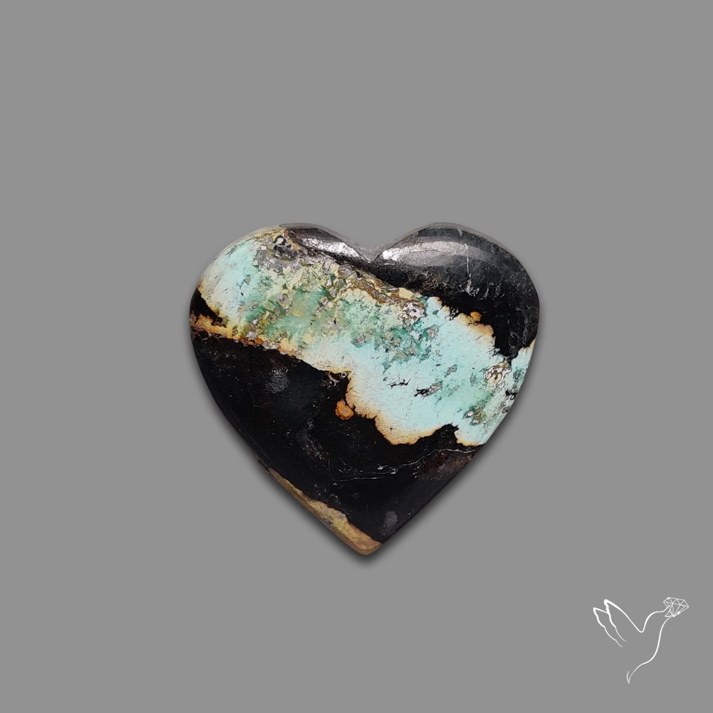 Blackjack Turquoise Heart