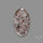 Quartz with Lepidocrocite Hematite Cabochon