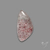Quartz with Lepidocrocite Hematite Cabochon