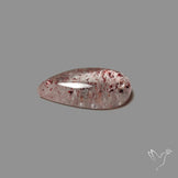 Quartz with Lepidocrocite Hematite Cabochon