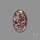 Quartz with Lepidocrocite Hematite Cabochon