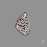 Quartz with Lepidocrocite Hematite Cabochon