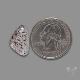 Quartz with Lepidocrocite Hematite Cabochon