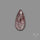 Quartz with Lepidocrocite Hematite Cabochon