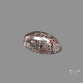 Quartz with Lepidocrocite Hematite Cabochon
