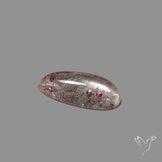 Quartz with Lepidocrocite Hematite Cabochon