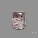 Quartz with Lepidocrocite Hematite Cabochon