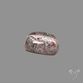 Quartz with Lepidocrocite Hematite Cabochon