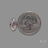 Quartz with Lepidocrocite Hematite Cabochon