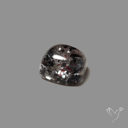 Quartz with Lepidocrocite Hematite Cabochon