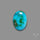Sonoran Gold Turquoise Cabochon Rare Pattern (backed)