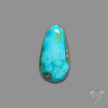 Sonoran Gold Turquoise Cabochon Rare Pattern (backed)