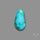 Sonoran Gold Turquoise Cabochon Rare Pattern (backed)
