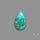 Sonoran Gold Turquoise Cabochon Rare Pattern (backed)