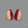 Bicolor Mookaite Pair