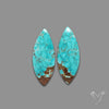 Number 8 Mines Turquoise Pair