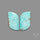 Number 8 Mines Turquoise Pair