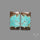 Number 8 Mines Turquoise Pair