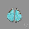 Number 8 Mines Turquoise Pair