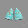 Number 8 Mines Turquoise Pair