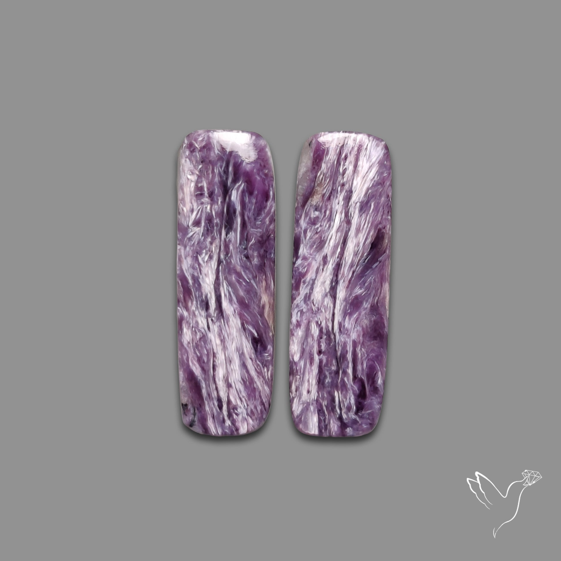 Charoite Pair