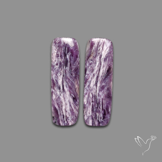 Charoite Pair