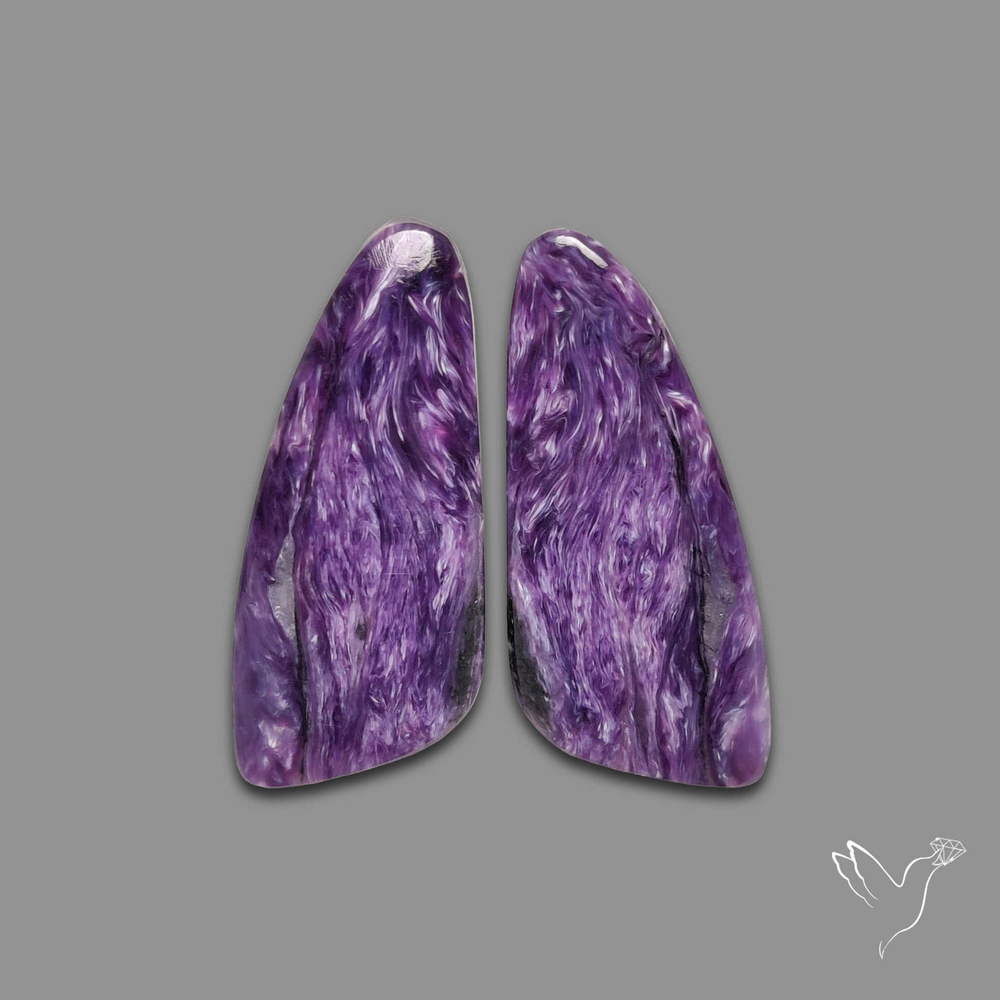 Charoite Pair