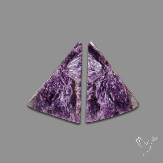 Charoite Pair