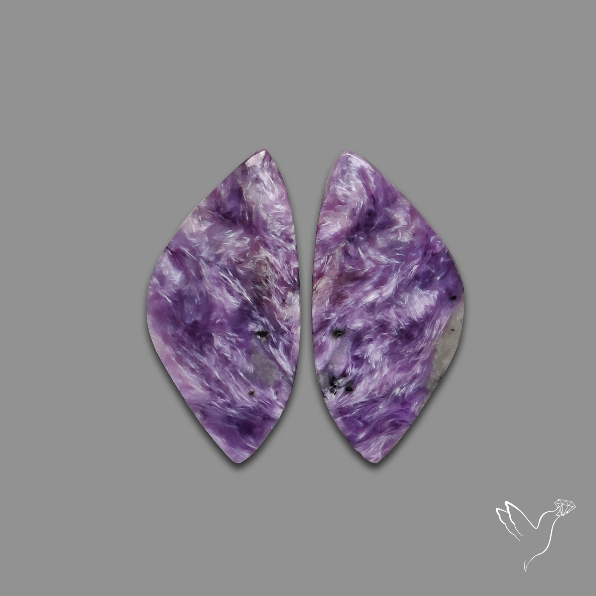 Charoite Pair