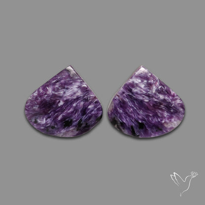 Charoite Pair
