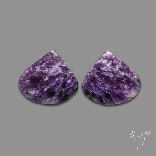 Charoite Pair