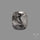 Black Tourmalinated Quartz Cabochon