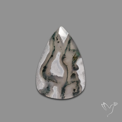 Moss Agate Cabochon