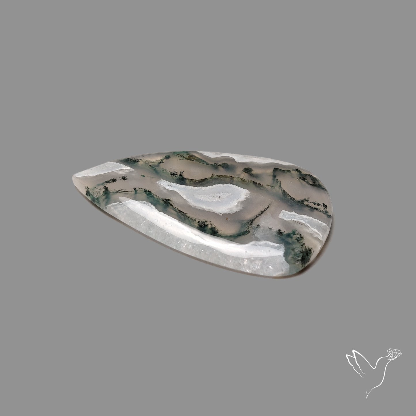 Moss Agate Cabochon