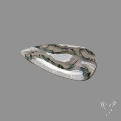 Moss Agate Cabochon