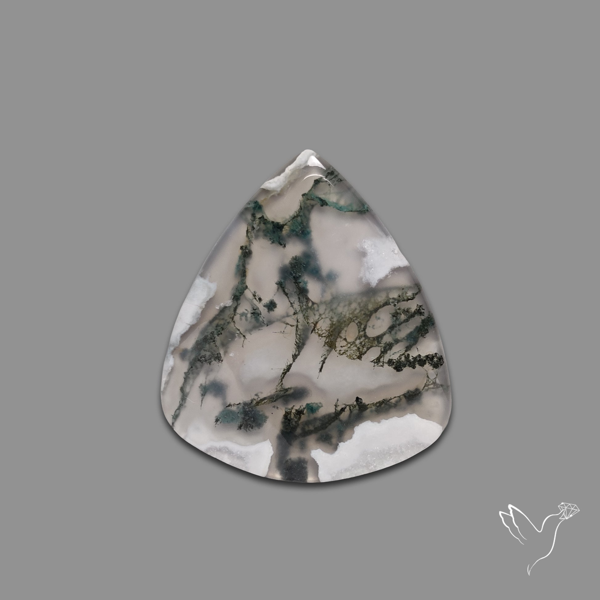 Moss Agate Cabochon