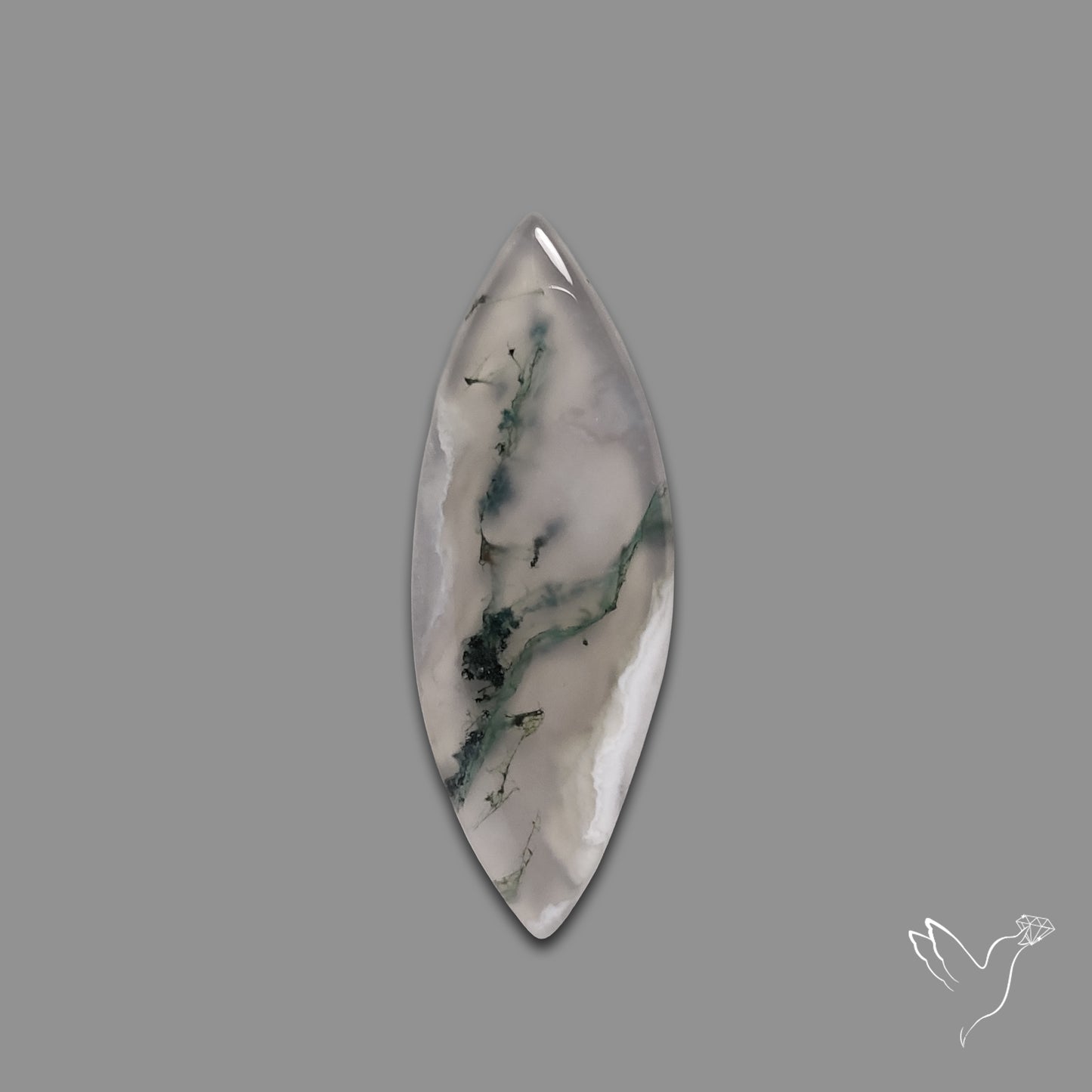 Moss Agate Cabochon
