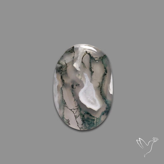 Moss Agate Cabochon