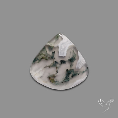 Moss Agate Cabochon