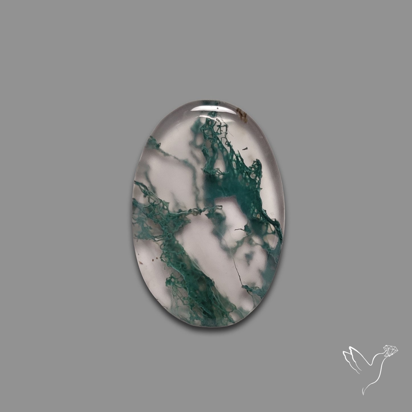 Moss Agate Cabochon