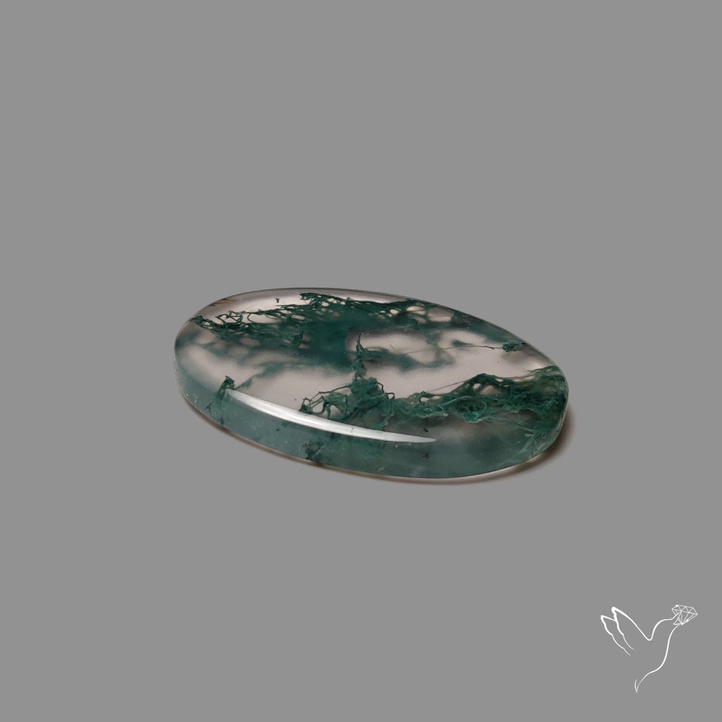 Moss Agate Cabochon