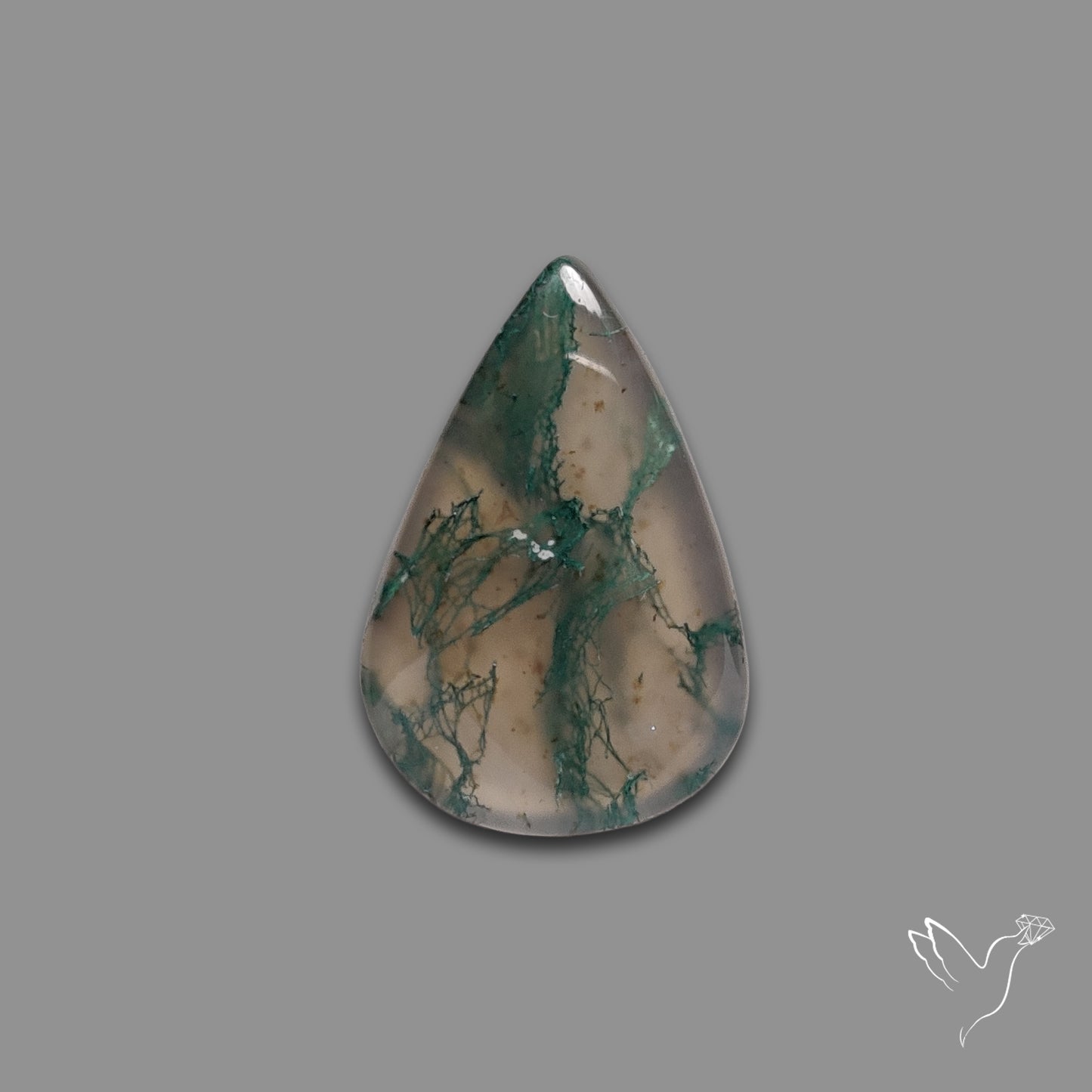 Moss Agate Cabochon