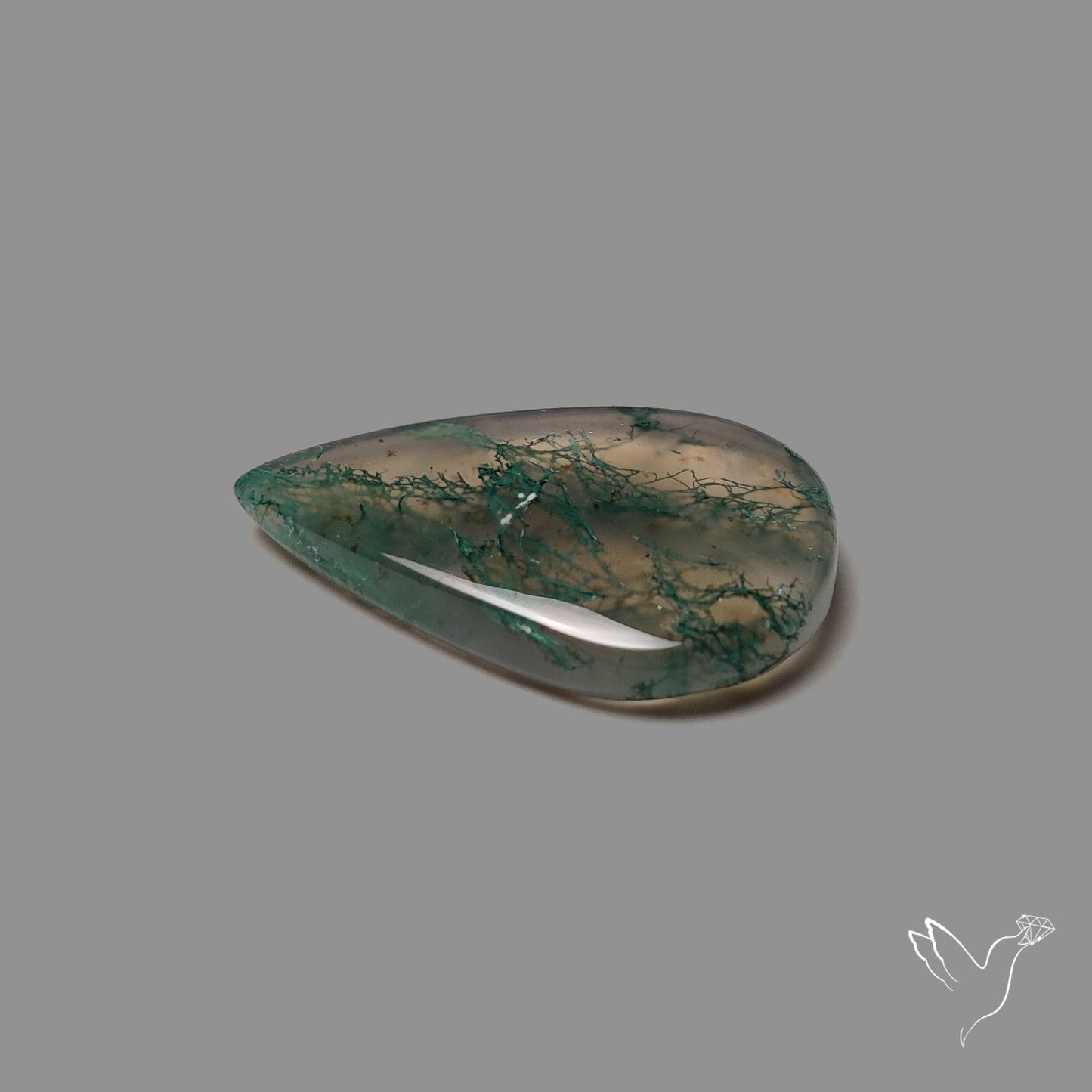 Moss Agate Cabochon