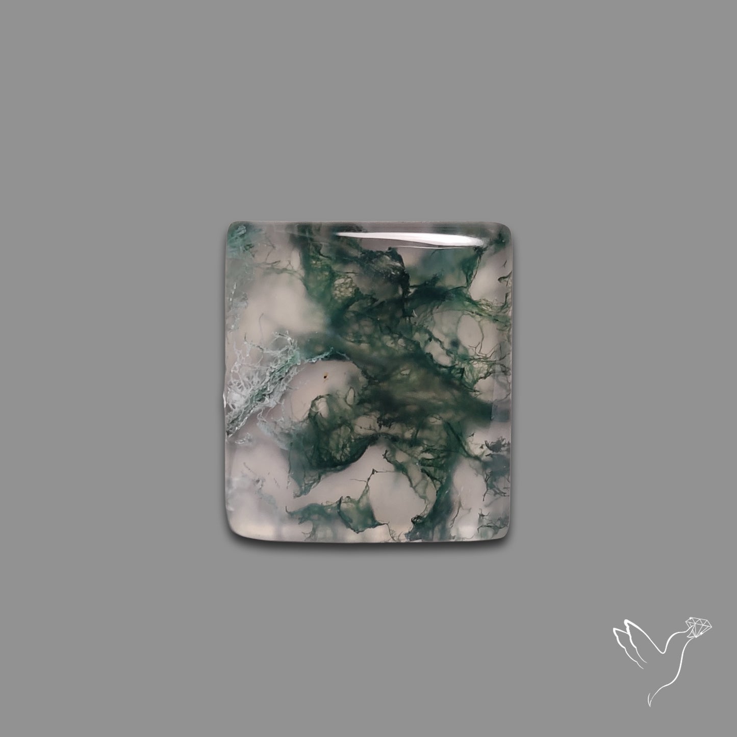 Moss Agate Cabochon
