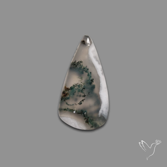 Moss Agate Cabochon