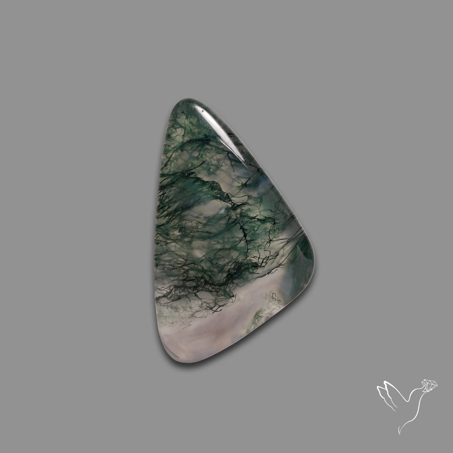 Moss Agate Cabochon