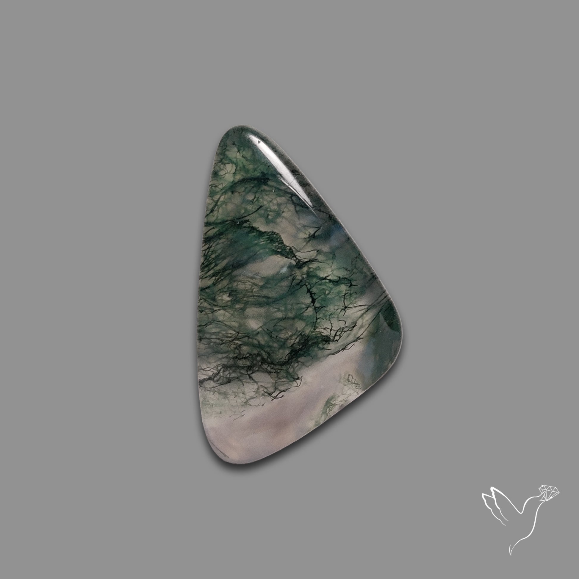 Moss Agate Cabochon