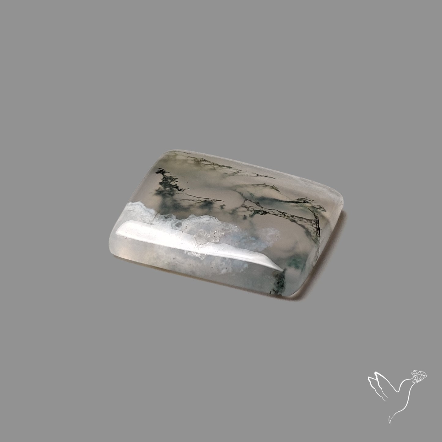 Moss Agate Cabochon